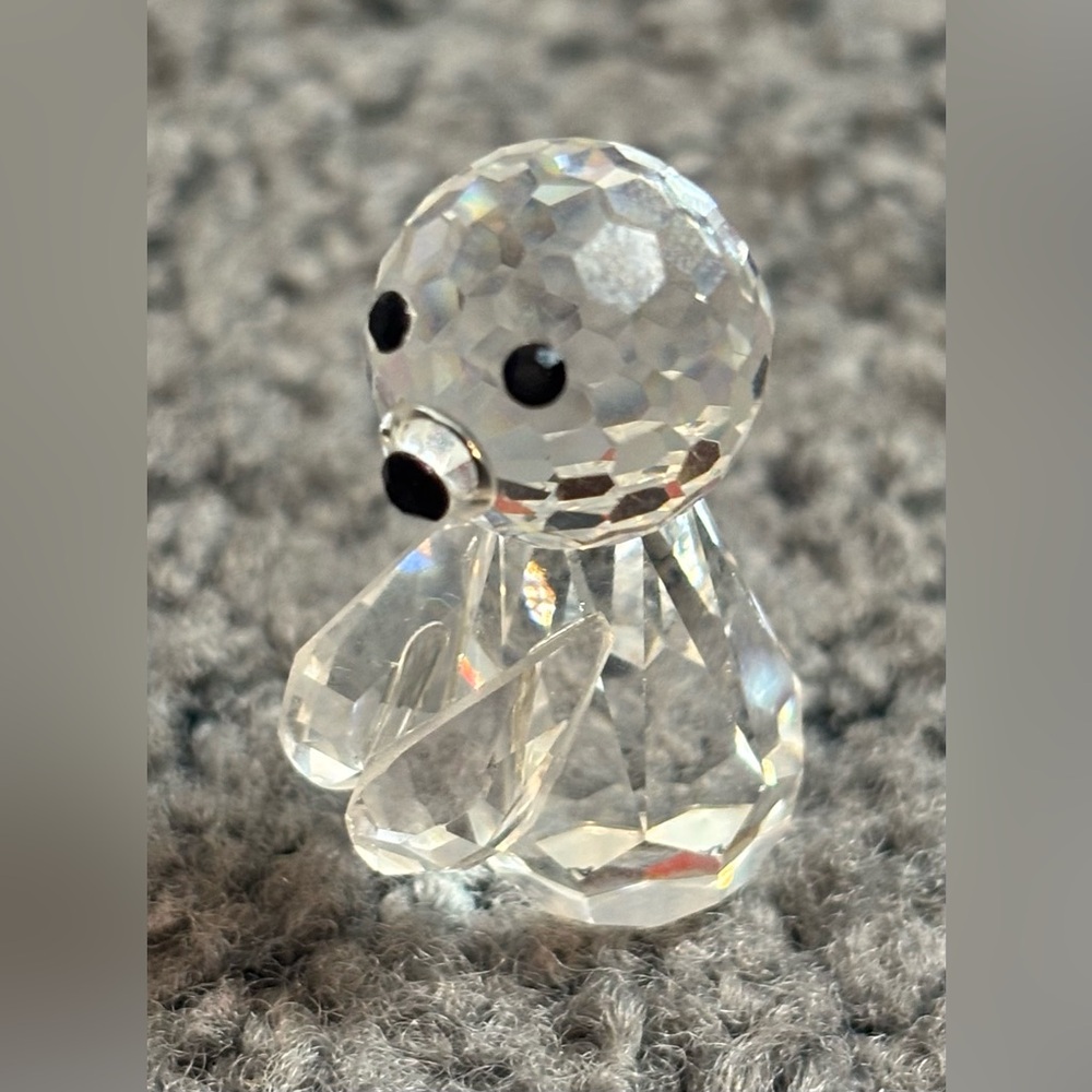Vintage 1983 Crystal Caravan Mini Figurine Seal Otter 1.25”
